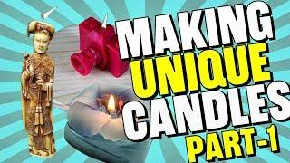 How To Make Unique Candles (Tutorial)