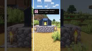 Minecraft Best Shaders Complementary vs Reimagined Voxels in Comparison #shorts