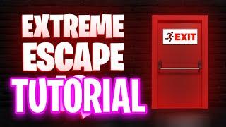 EXTREME IQ ESCAPE ROOM FORTNITE (How To Complete Extreme IQ Escape Room) [Swea1z]