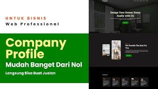 Cara Membuat Website Company Profile Professional Dengan HTML Dan CSS