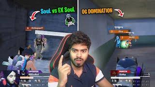 SOUL vs EX SOUL 1v1 WWCD | OG DOMINATION | ESL FINALS DAY 1