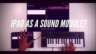 This App Will Turn Your iPad Into A Real Sound Module! (Korg Module Pro Review)