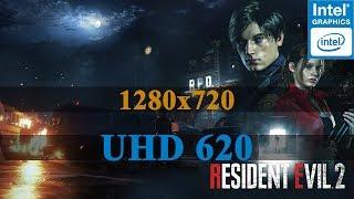 Resident Evil 2 Remake Gameplay | Intel UHD 620 | 720p | i5 8250U