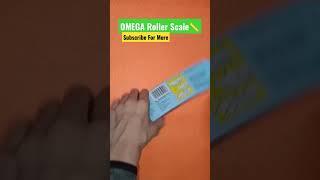 Omega Roller Scale ️ #shorts #satisfying #stationerywallah #youtubeshorts #stationery