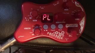 Tiny Guitar Effects Processor! The Ammoon Pockrock   Let's Rock  : -)