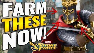 DON'T SKIP! ESSENTIAL FARM TARGETS! Build These FIRST! Top 10 FTP July 2024 - Marvel Strike Force