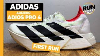 Adidas Adios Pro 4 First Run: The Best Adios Pro carbon racer yet?