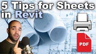 5 Tips For Sheets in Revit Tutorial