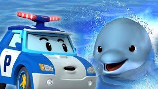 My Animal Friends│POLI 2 Hour Compilation│Protect the Dolphins│Safety Episodes│Robocar POLI TV