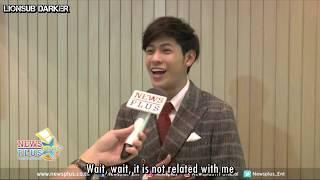 [EngSub] 180214 Singto Prachaya interviewed about Krist’s love story