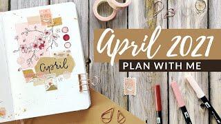 Plan With Me || April 2021 Bullet Journal Setup