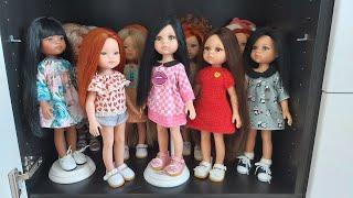 Моя коллекция испанских кукол. Paola Reina, Llorens, Reina del Norte, Nines d'Onil