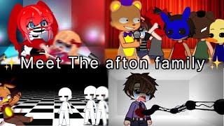 Meet the afton family//Gacha club//FNAF