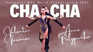 Professional Latin Blackpool 2023 Cha Cha Performance by Valentin Voronov & Anna Pelypenko