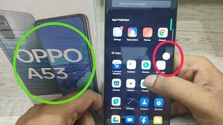 how to set easy touch or assistive ball in OPPO A53| Does Oppo have assistive touch oppo a53
