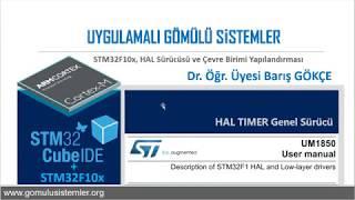 STM32F1 STM32CubeIDE HAL Driver  TIMER Part 1: HAL Sürücüsünde TIMER Tanımlamaları