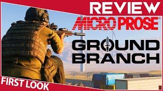 GROUND BRANCH Review MicroProse (FIRST LOOK - 2 hour Review)