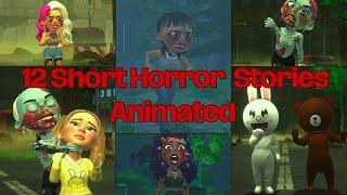 12 Short Horror Stories Animated (Compilation)