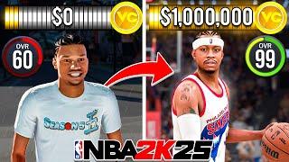 So I Did a Allen Iverson 60-99 Challenge And It Went Like This… (NBA2K25)