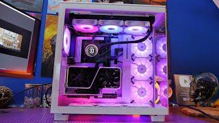 NZXT H9 Elite Review (2 builds, 1 video - Corsair AF120 and NZXT F120 Duo fans)