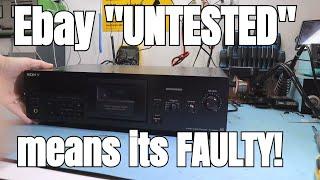 HOW TO - Fixing a Sony TC-KB820 Tape Deck that does not work