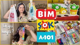 MARKET VLOG | BİM | A101 | ŞOK | KIRTASİYE ÜRÜNLERİ 2024