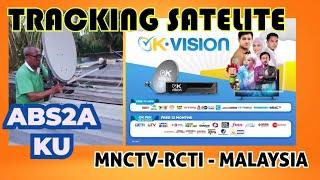 Tracking satelite ABS2A KU 2024.Fokus Transponder 12470 V 45000 Ada Mnctv-Rcti Malaysia