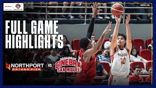 NORTHPORT vs. BRGY. GINEBRA | FULL GAME HIGHLIGHTS | PBA SEASON 49 COMMISSIONER'S CUP | JAN. 8, 2025