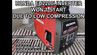 How To Repair A Honda EU2200i Generator That Won't Start