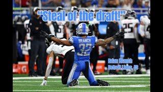 Brian Branch - The Hard Hitting "Steal of the Draft" DB - 2023 Week 1-4 NFL Highlights Detroit Lions