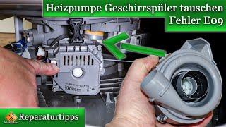 Bosch Geschirrspüler Heizpumpe tauschen - Fehler E09