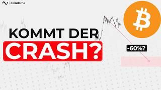 Die große Bitcoin Korrektur hat jetzt erst begonnen?- Elliott Wave Analyse: Preisprognose - CoinDome