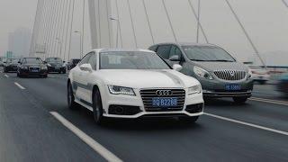 Audi A7 - pilotiertes Fahren in Shanghai