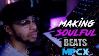 HOW TO MAKE SOULFUL HIPHOP BEATS ON AKAI "MPC X" FROM SCRATCH |MPC BEATS