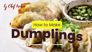 Dumplings by Chef Victor #food #shortsvideo #chinesefood #japanesefood #dumplings #dumpling #recipe