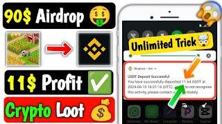 $11 Farming Loot| Instant Withdrawal | Farming Airdrop | Unlimited Trick| New Airdrop Today 