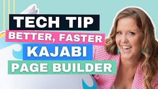 New Kajabi Feature in Labs: Faster Page Builder with Emily Reagan