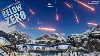 METEOR STORM | Subnautica: Below Zero (experimental) Exploring Build 18930