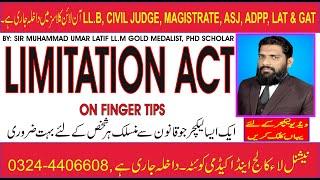 LIMITATION ACT 1908 ON FINGER TIPS