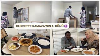 AMERİKA’DA SAHUR VE İFTAR ️ RAMAZANIN İLK GÜNÜ EN YAKIN DOSTLARIMI İFTARA ÇAĞIRDIM | Ramazan vlog