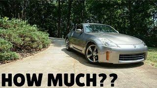 Two Month Ownership Cost Of A Nissan 350Z