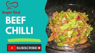 Beef Chilli by Sooper Food in Urdu Hindi & English (Bakra Eid Special)