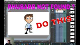 16.  RHUBARB not found ||SOLVED|| Auto Lip Sync Add in