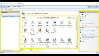 IIS Manager Configuration / How to Activate IIS Service and Feature in Windows ?