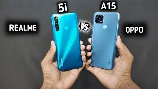 Realme 5i vs Oppo A15 | Comparison And Speed Test | Which is Batter |