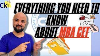 Everything you need to know about MBA CET