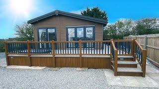 Reduced by £39,995 Brand New Pemberton Rivendale Lodge 2 bedroom 40 x 20 Foot With Decking & Hot Tub