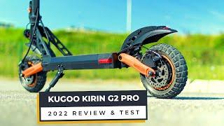 GOOD Dual Shock Absorption Electric Scooter in 2022: KUGOO KIRIN G2 Pro Review