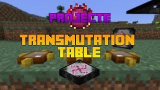 Transmutation Table | ProjectE | Español