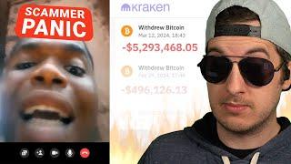 Scammer Loses His Mind Over $5,000,000 Mistake